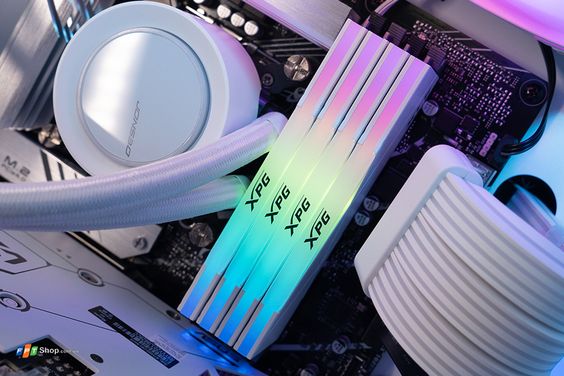 PC Gaming E-Power Crystal White (ảnh 8)